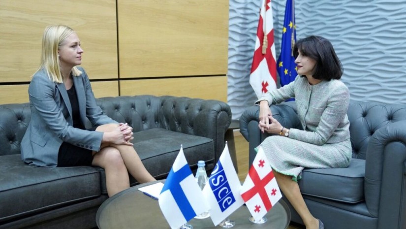 Georgian MFA expresses concern over Elina Valtonen's visit, issues pro...