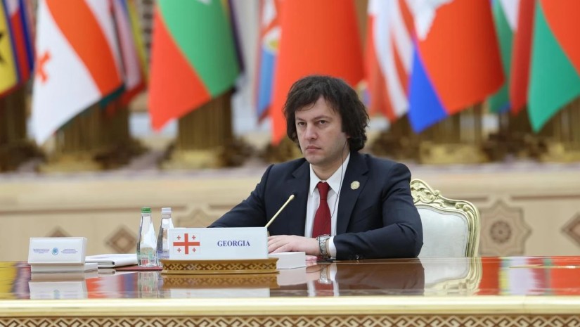 Kobakhidze outlines his government's priorities at Ashgabat Peace Foru...